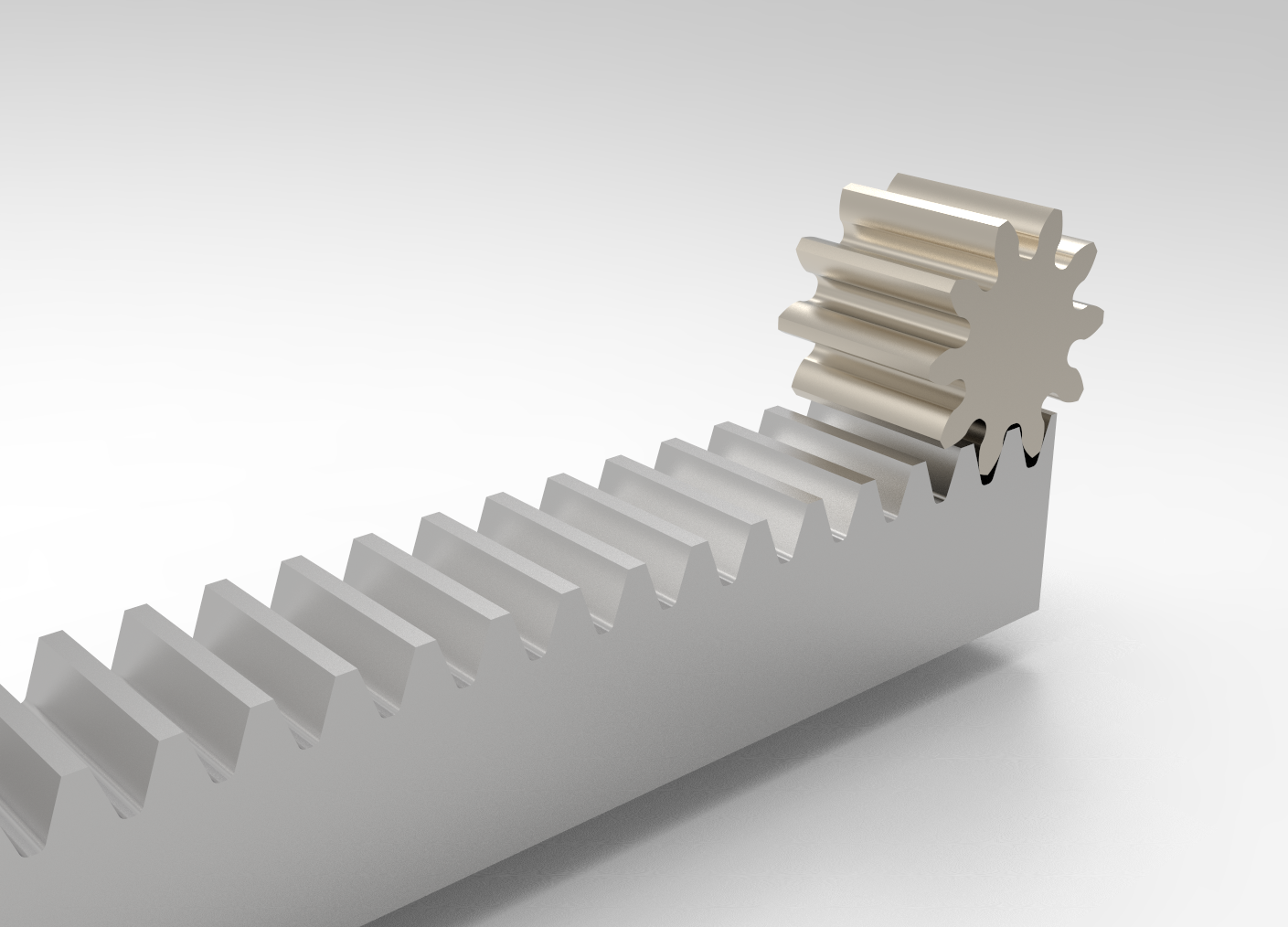 10T小齿轮 60T齿条